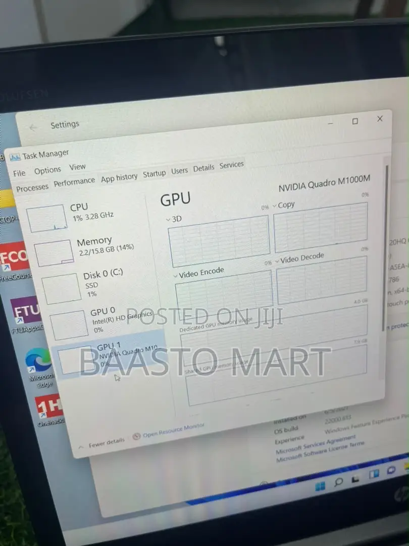 Laptop HP ZBook Studio G3 16GB Intel Core i7 SSD 512GB