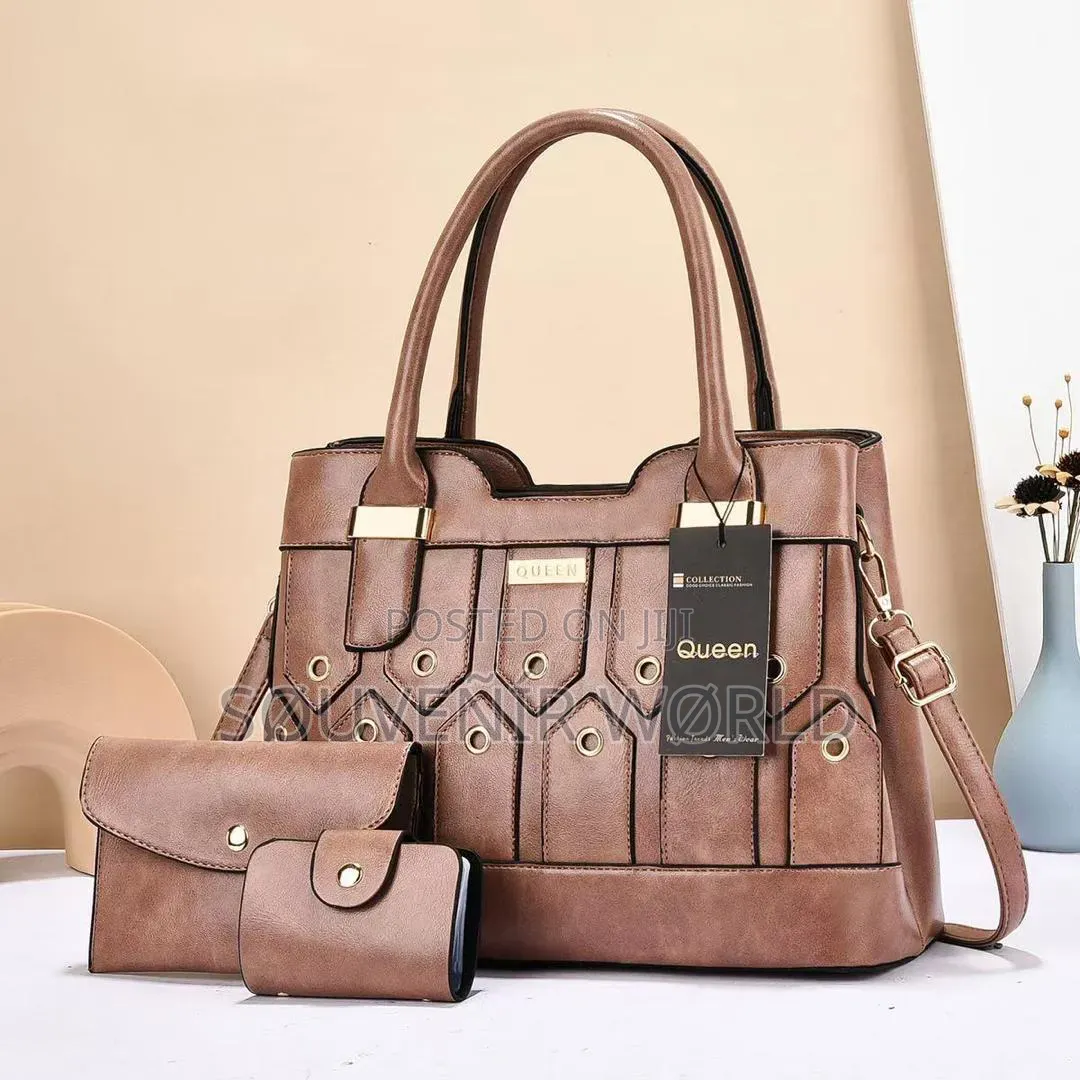Elegant 3-in-1 Queen Handbag Set