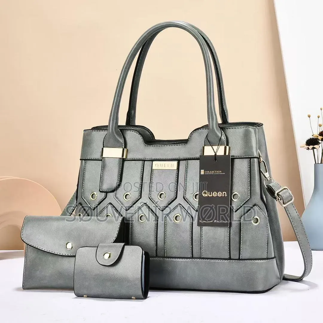 Elegant 3-in-1 Queen Handbag Set