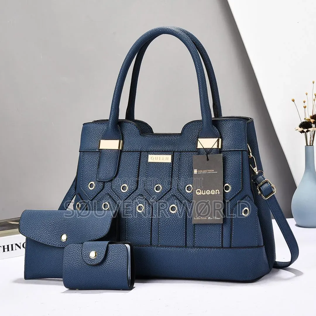 Elegant 3-in-1 Queen Handbag Set