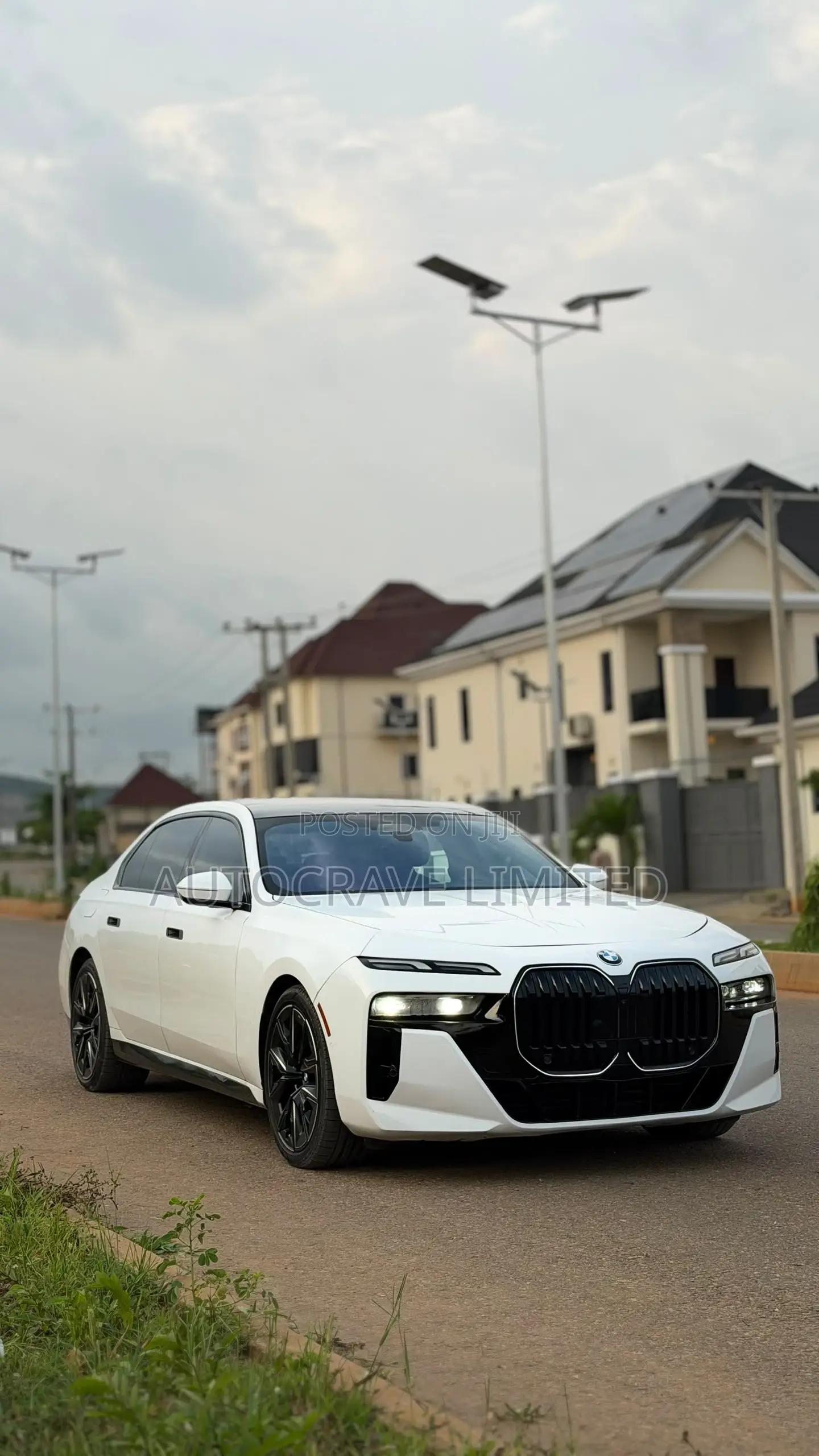 BMW 740 740i xDrive Sedan 2025 White