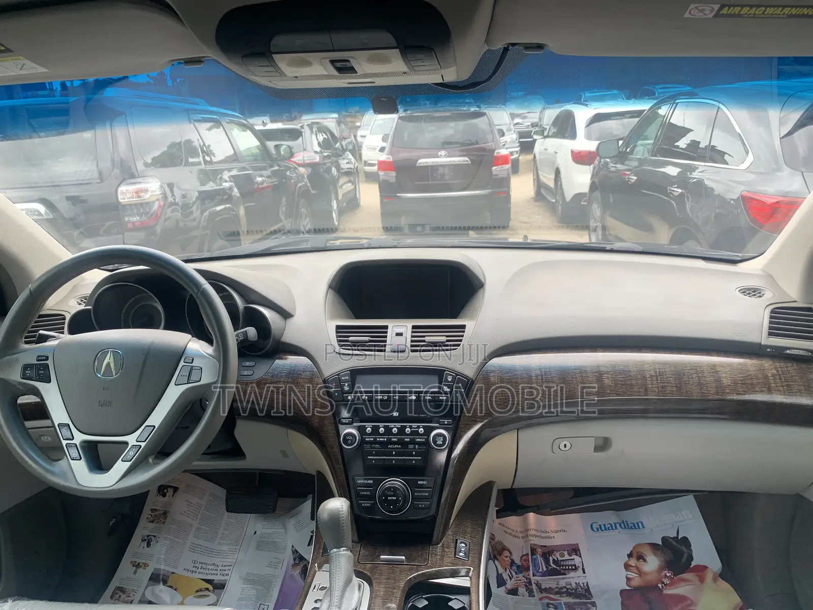 Acura MDX SUV 4dr AWD (3.7L 6cyl 6A) 2013 Gray