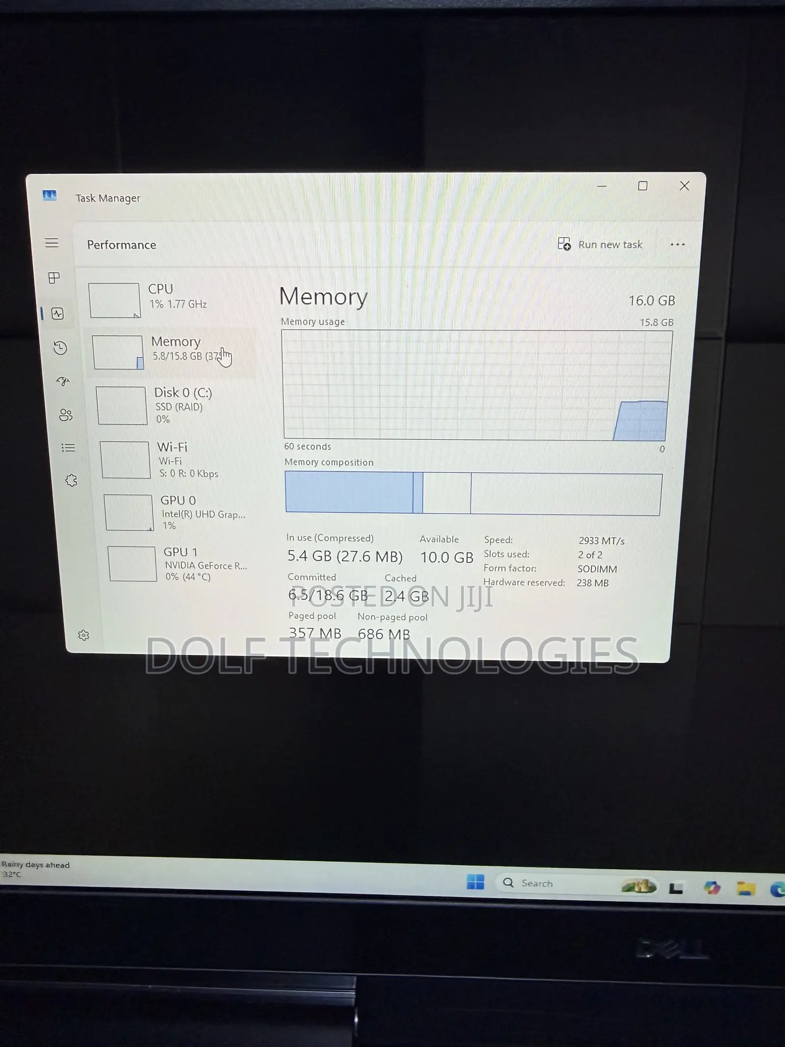 Laptop Dell G7 17 7000 16GB Intel Core i7 SSD 1T