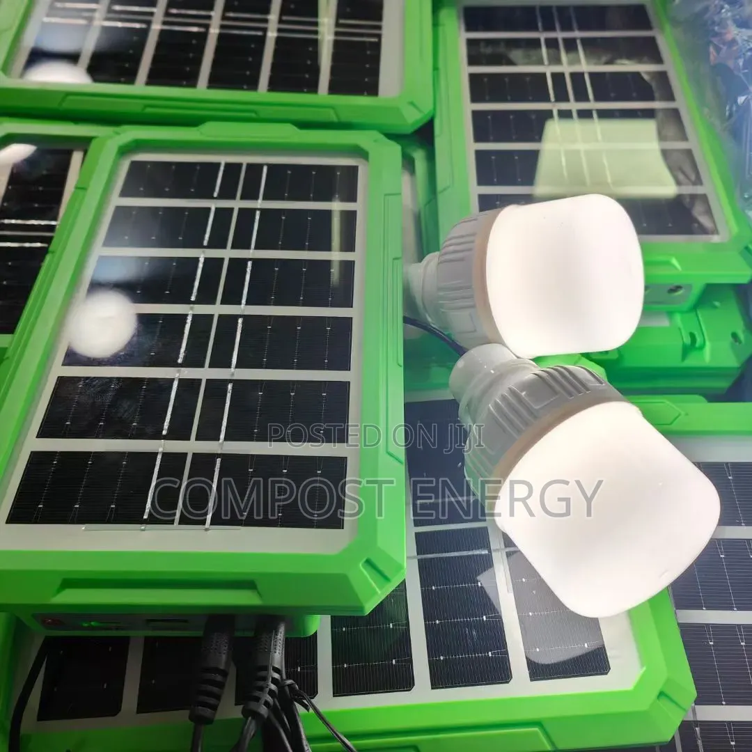 Double 3000mah Lithium Battery Rechargeable 50w Led Bulb With Panel