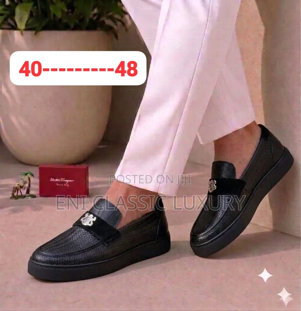 Pure Quality Luxury Men's Flats Shoes Sneakers Angelo Ruffo