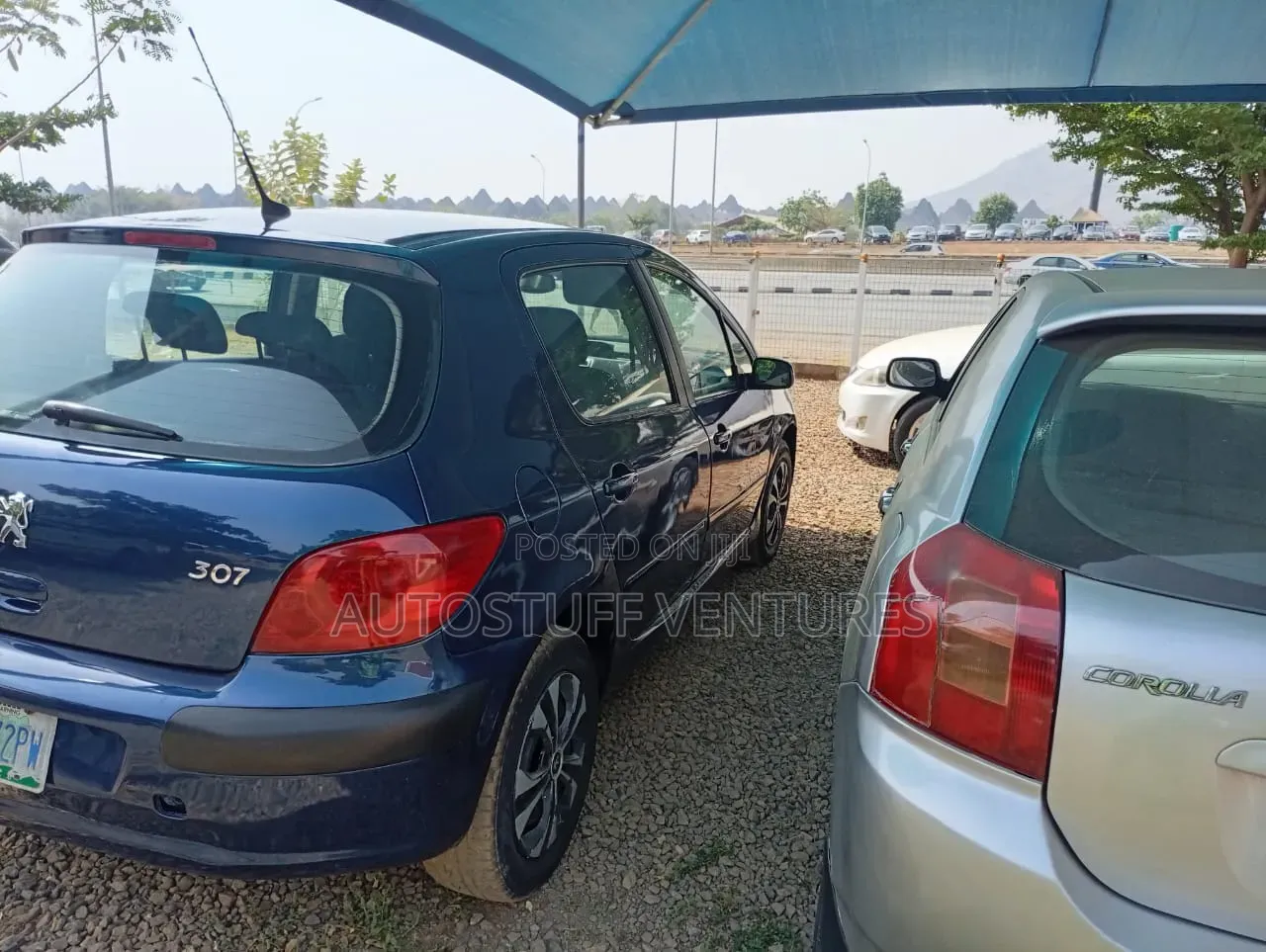Peugeot 307 2008 Blue