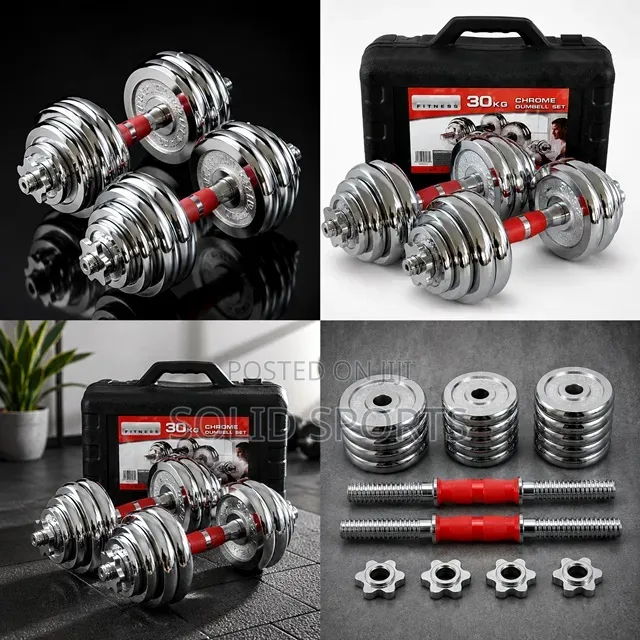 Chrome Case Dumbbell 30kg