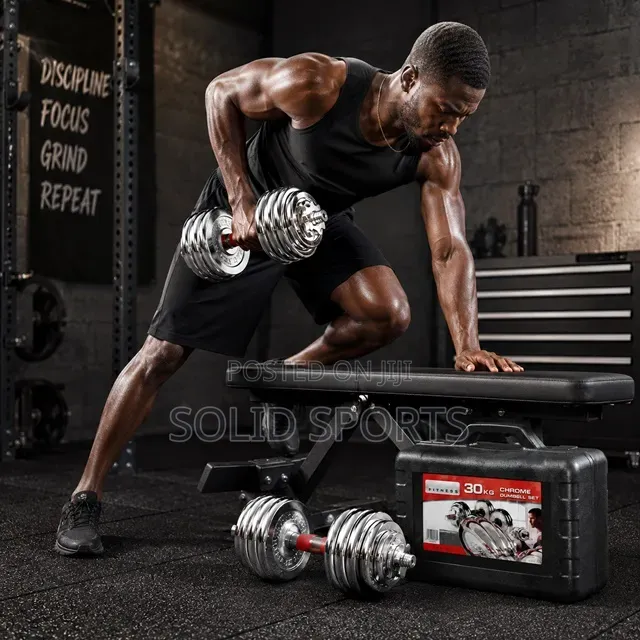 Chrome Case Dumbbell 30kg