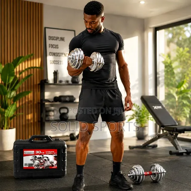 Chrome Case Dumbbell 30kg