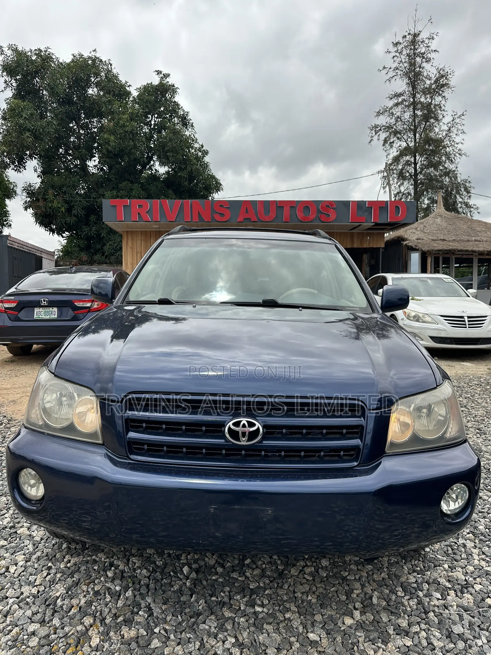 Toyota Highlander 2004 Blue