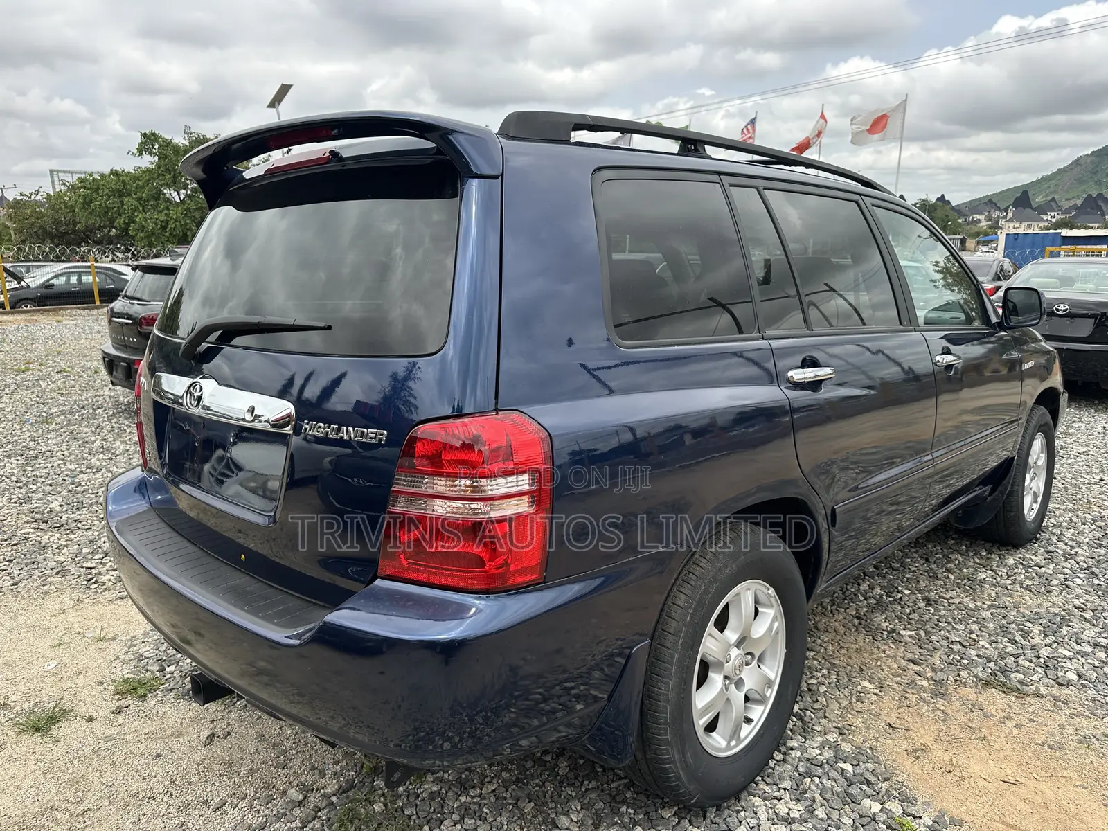 Toyota Highlander 2004 Blue
