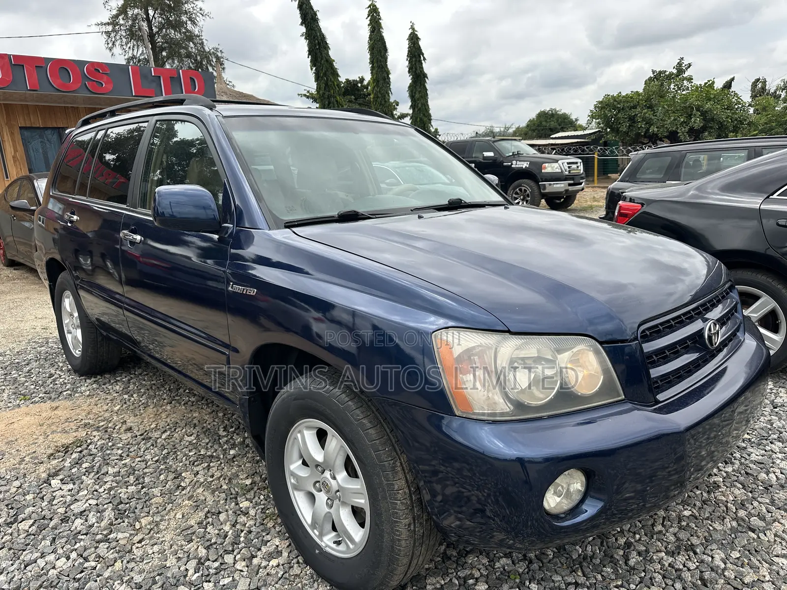 Toyota Highlander 2004 Blue