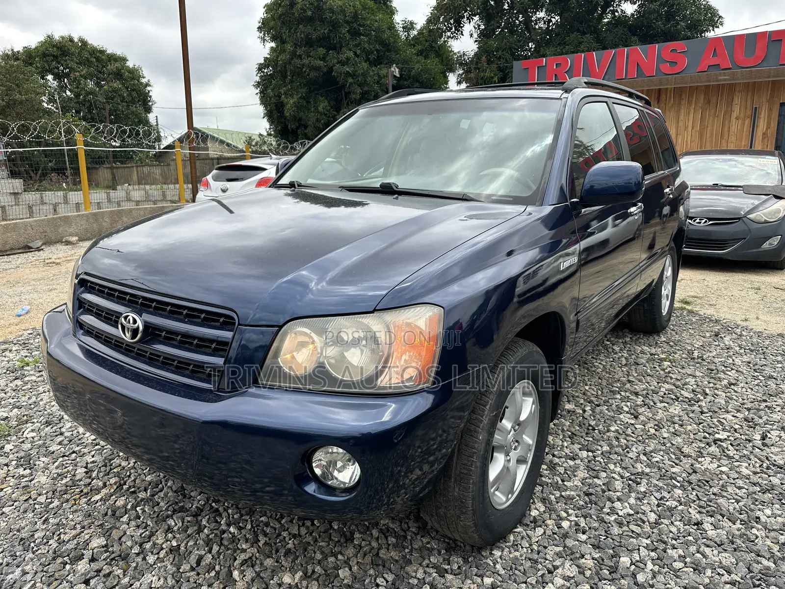 Toyota Highlander 2004 Blue