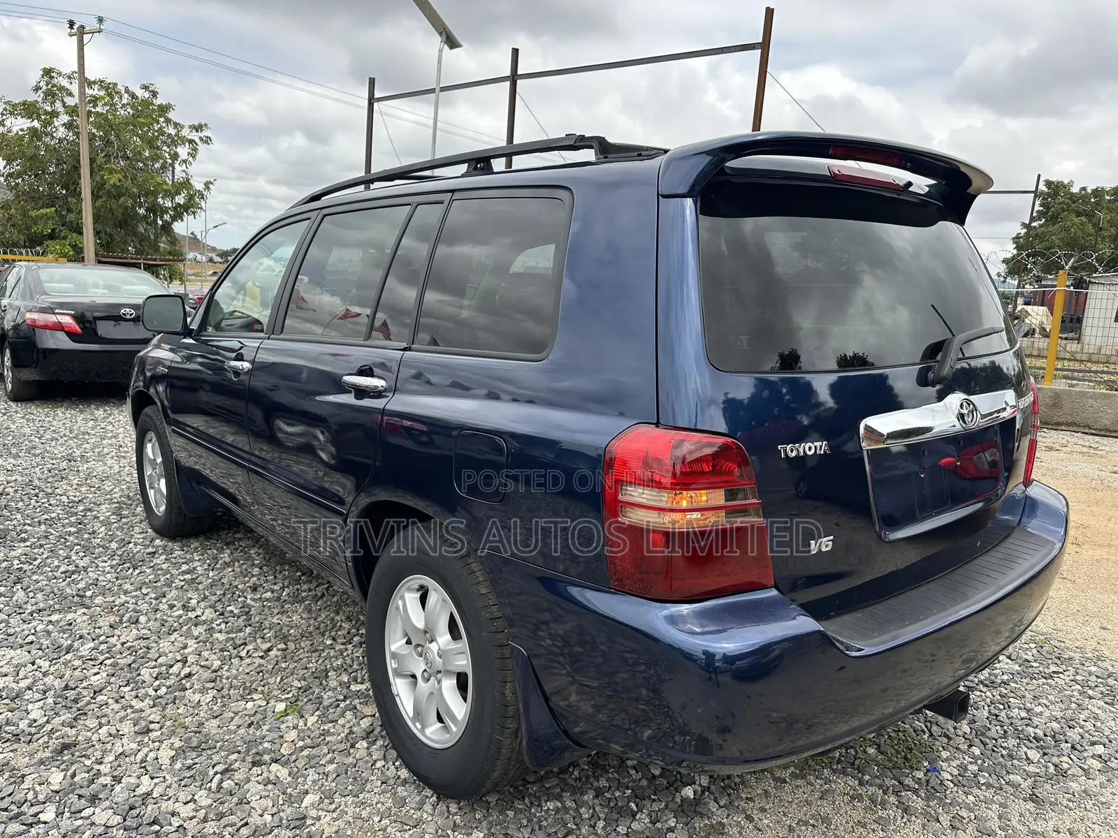 Toyota Highlander 2004 Blue