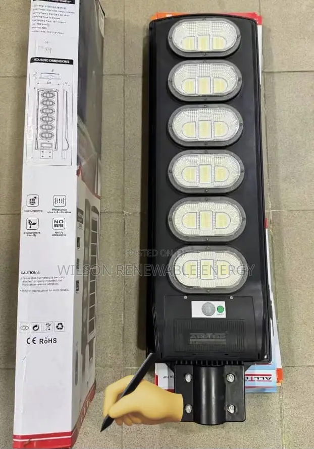 300w Alltop Solar Street Light (Track Series)