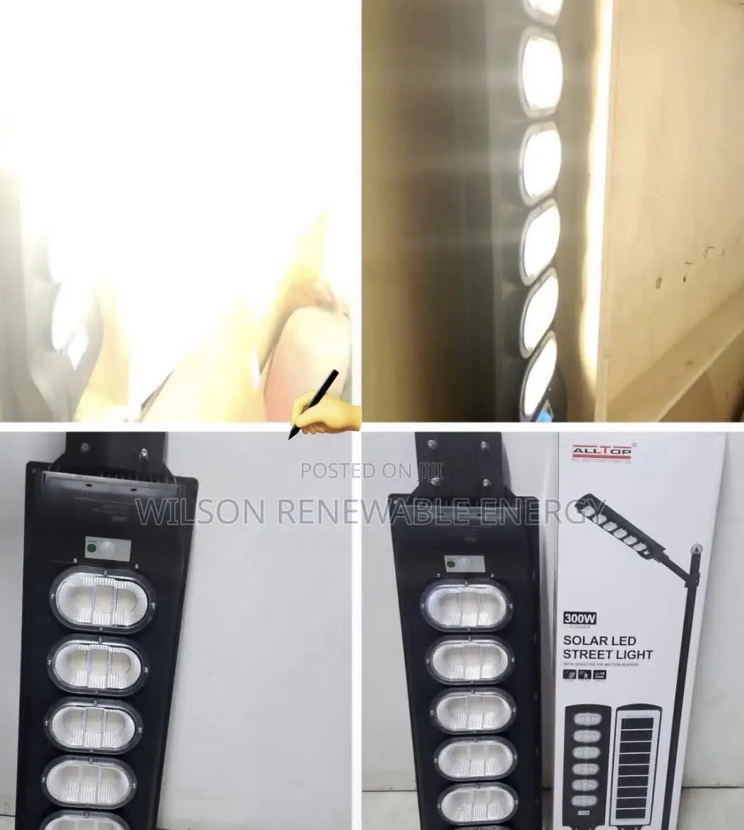 300w Alltop Solar Street Light (Track Series)