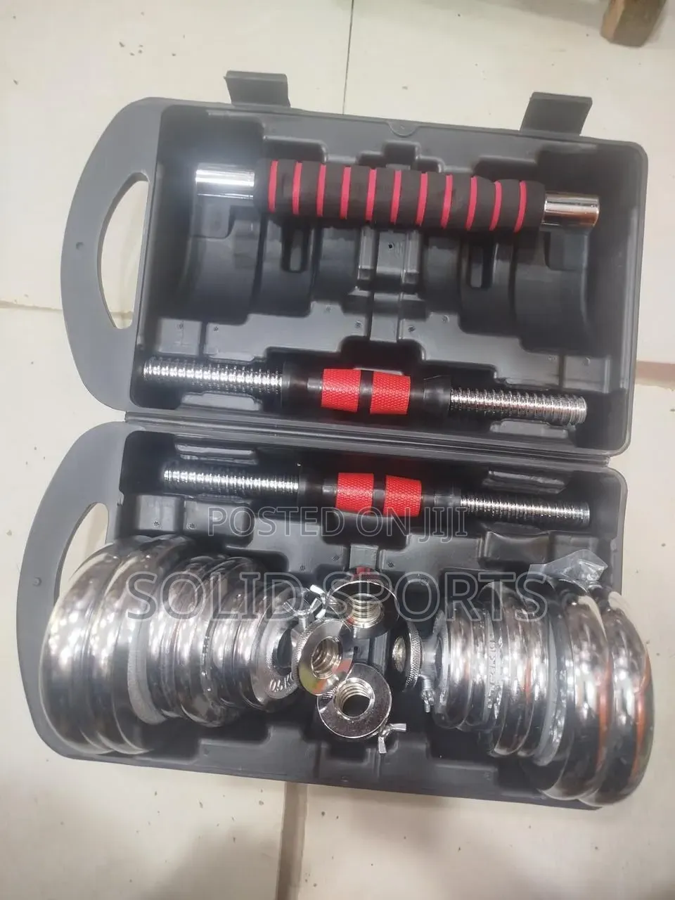 Dumbbells Set 20kg With Shut Bar Extra