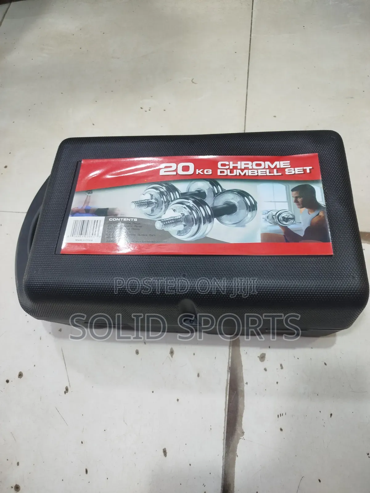 Dumbbells Set 20kg With Shut Bar Extra