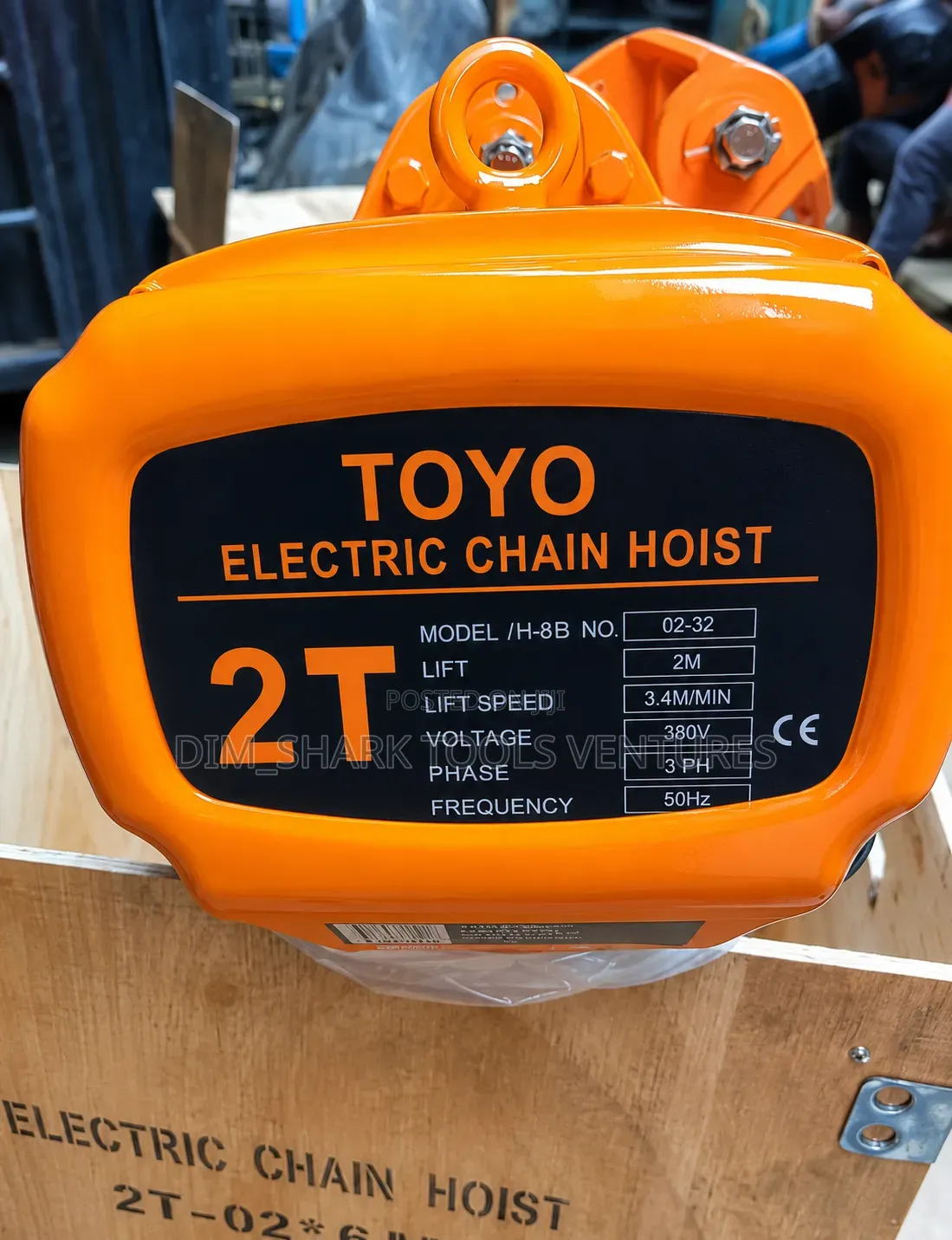 2ton Heavy Duty Toyo Electric Chain Hoist Model H-8b