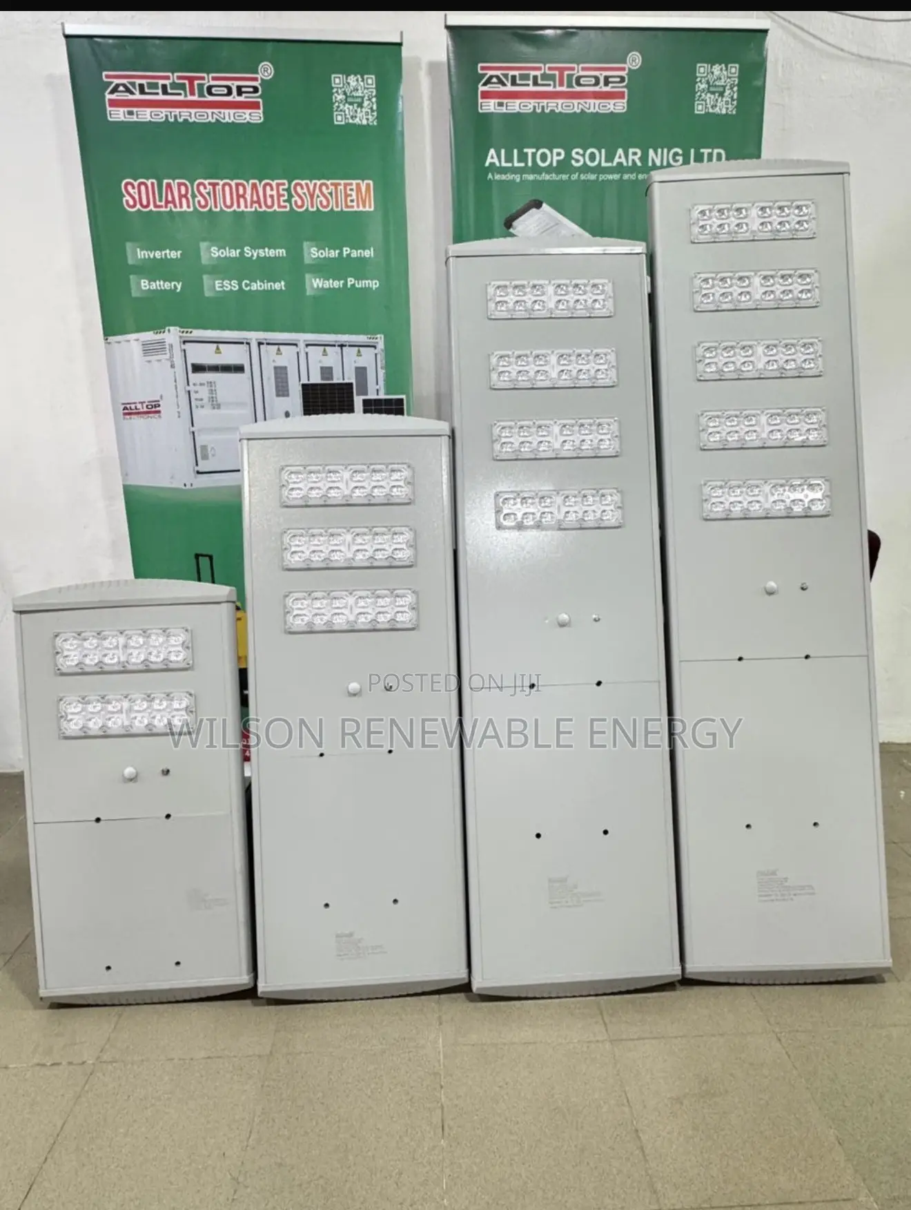 150w 5eyes Alltop Solar Street Light (Earthmover Series)