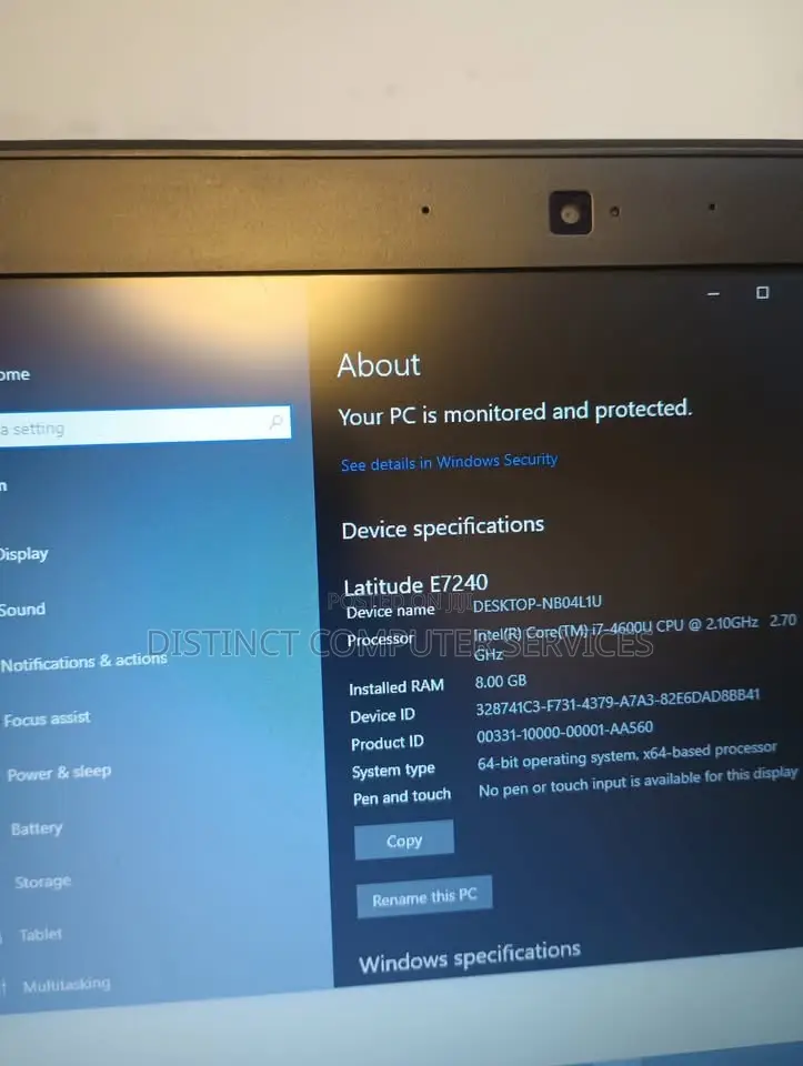Laptop Dell Latitude 7440 8GB Intel Core i5 HDD 500GB