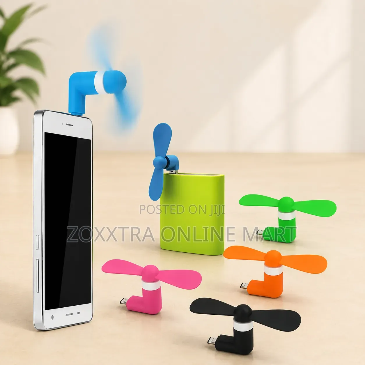 Android/iPhone 2-In1 (Otg) Mini Mobile Phone Fan