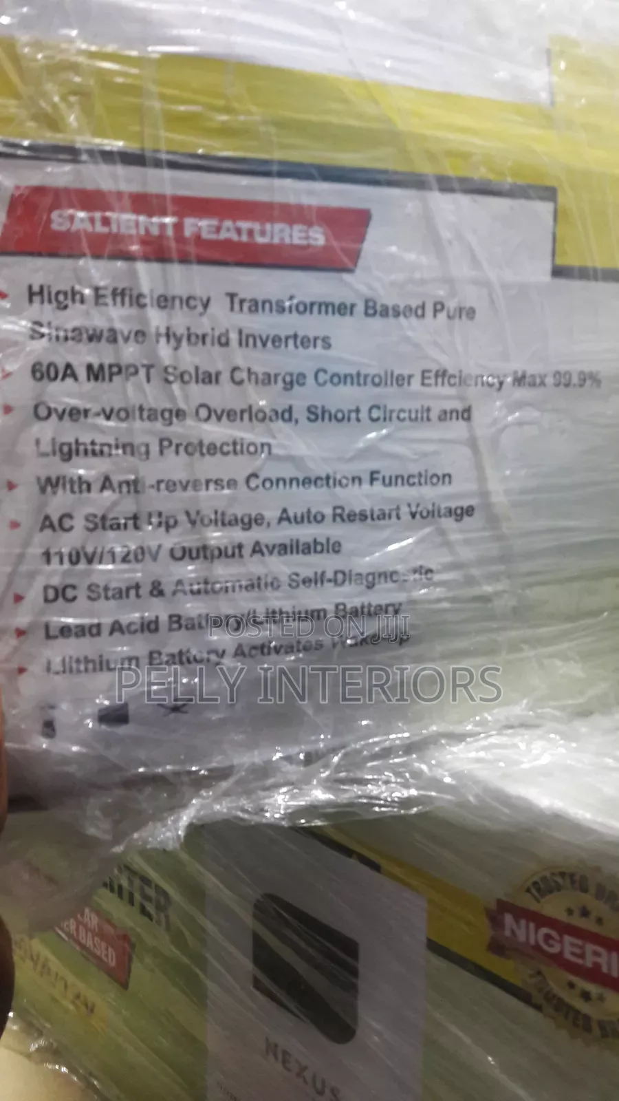 Nexus Hybrid Solar Inverter 1.5kva 12v