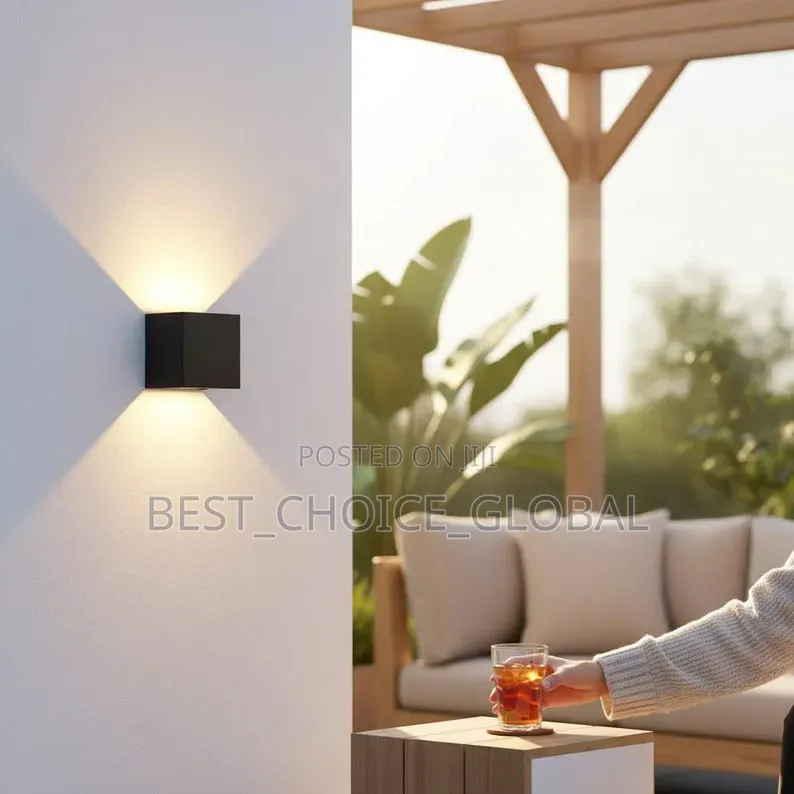 Modern Outdoor Led Wall Light, Adjustable Beam Sconce, Ip65 Porch Lamp