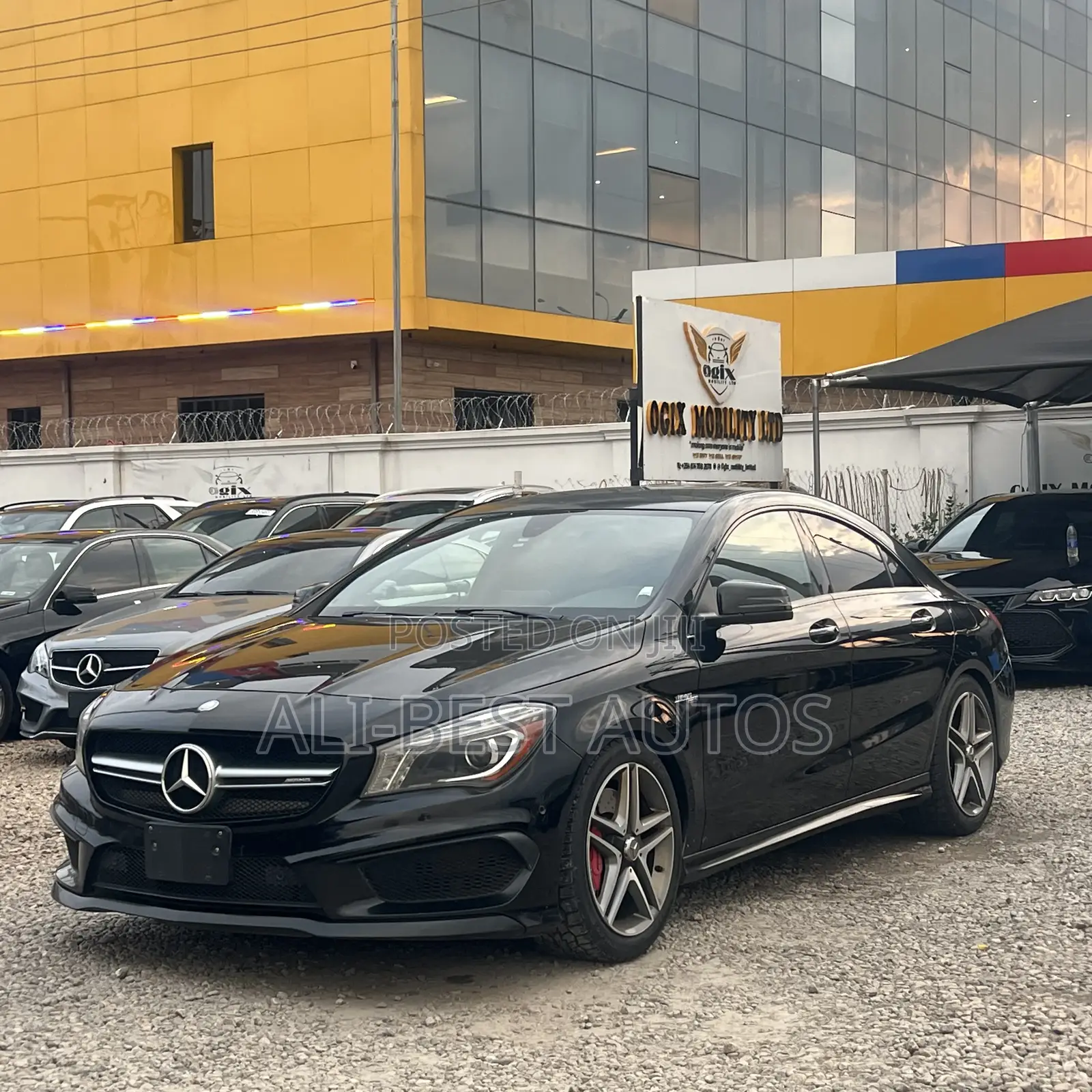 Mercedes-Benz CLA-Class AMG CLA 45 4MATIC Sedan 2015 Black