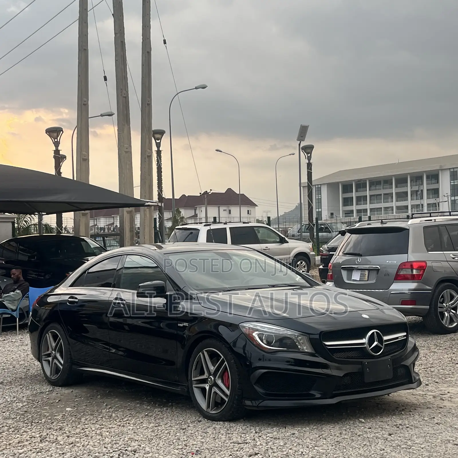 Mercedes-Benz CLA-Class AMG CLA 45 4MATIC Sedan 2015 Black