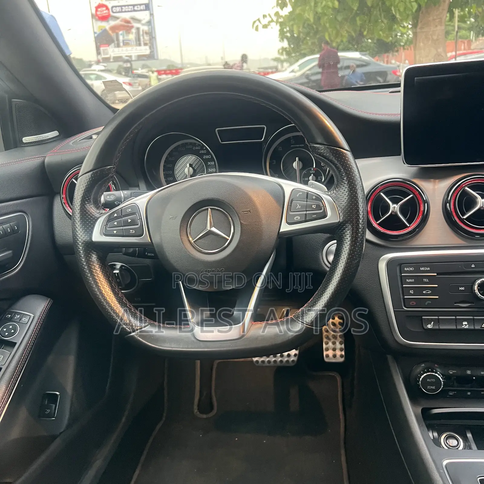 Mercedes-Benz CLA-Class AMG CLA 45 4MATIC Sedan 2015 Black