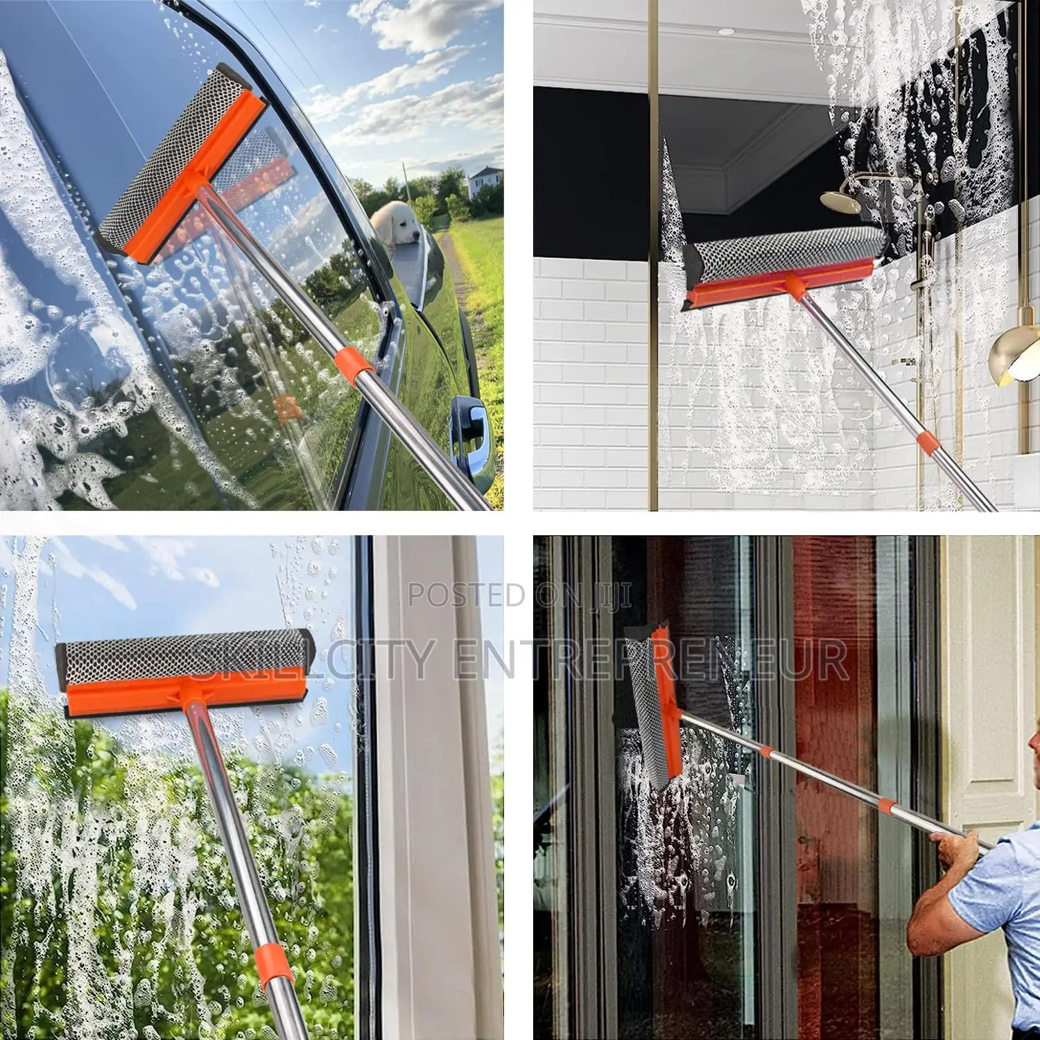 2-in-1 Glass Cleaning Tools