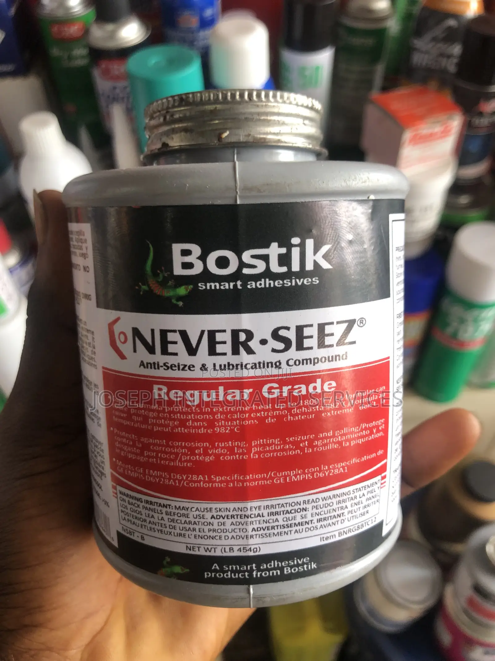 Bostik Never-Seez Regular Grade Anti-Seize and Lubricating Compound