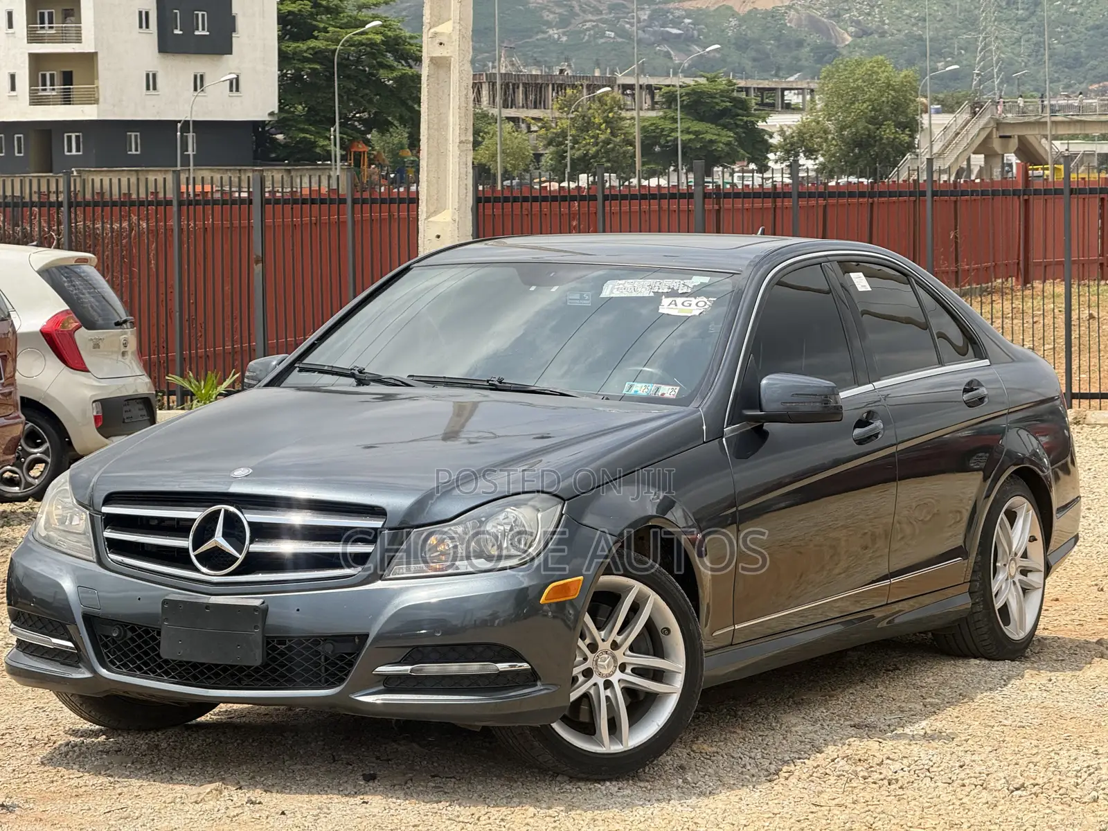 Mercedes-Benz C300 Sport 4Matic Sedan AWD (3.5L 6cyl 7A) 2013 Gray