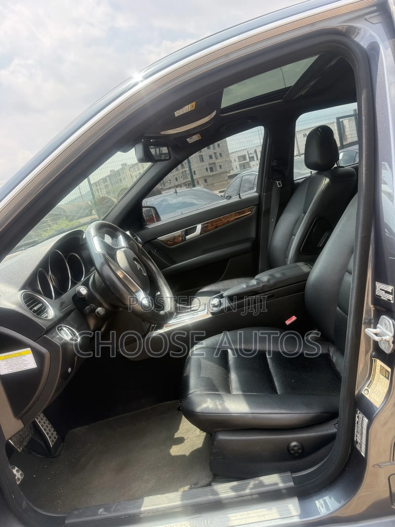 Mercedes-Benz C300 Sport 4Matic Sedan AWD (3.5L 6cyl 7A) 2013 Gray