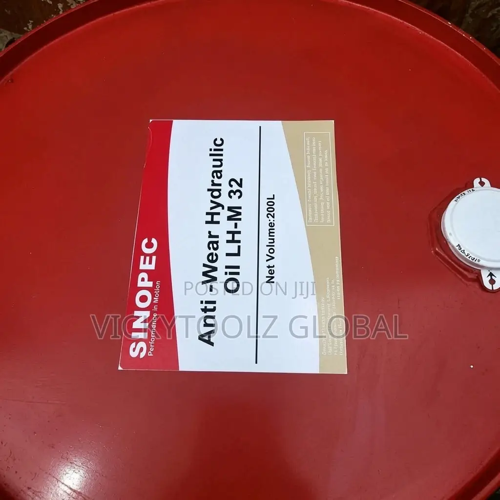 Sinopec L-H-M 32 Anti-Wear Hydraulic Fluid//Oil Iso Vg 32 Drum//200l