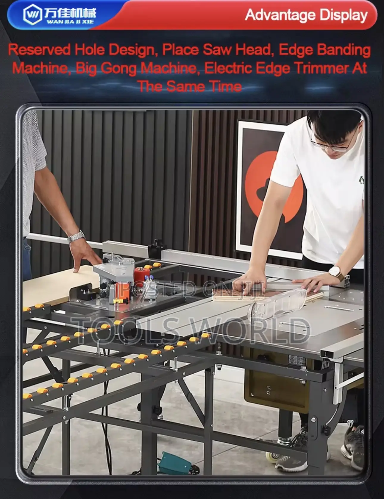 Complete Woodworking Solution – Saw, Edge Bander Router Combo