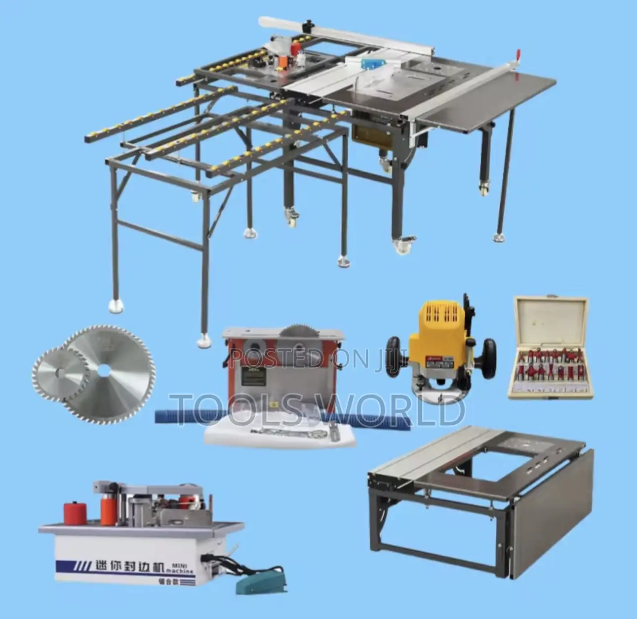 Complete Woodworking Solution – Saw, Edge Bander Router Combo