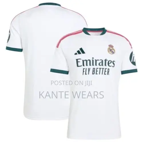 Real Madrid 2026/2027 Latest Football Home Jersey