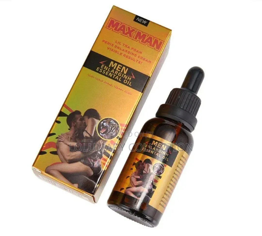 Max Man Enlargement Oil | Herbal Massage Oil for Men