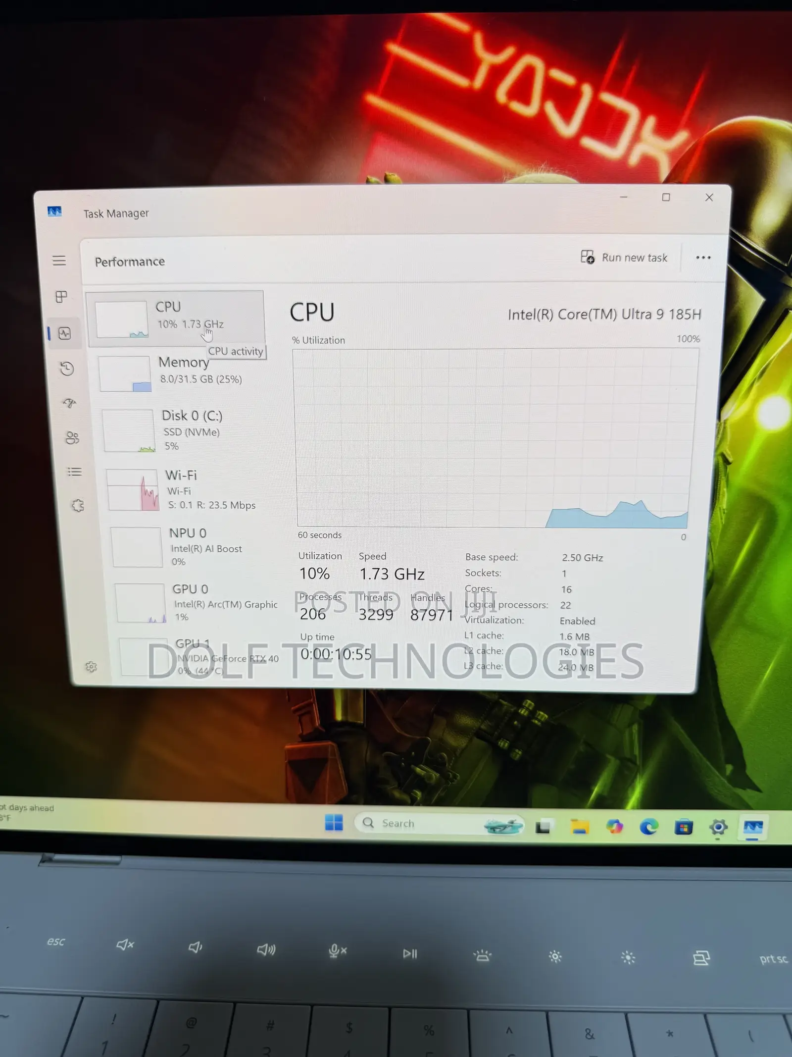 Laptop Dell XPS 16 9640 32GB Intel Core Ultra 9 SSD 1T