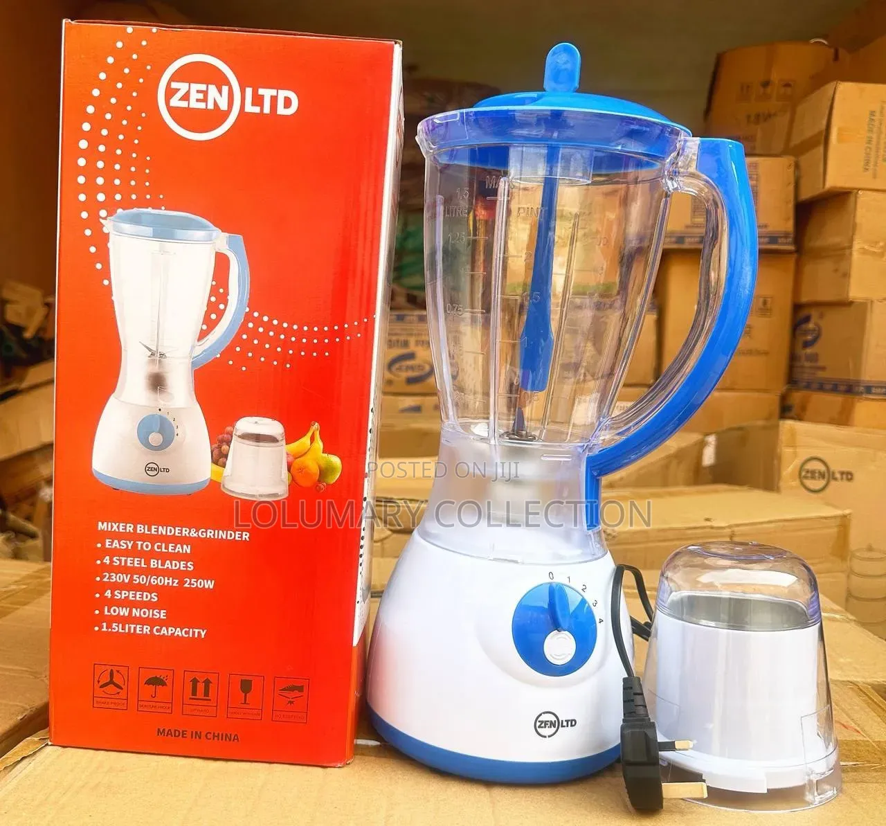 Original Zen Blender 1.5l | Multifunctional Food Blender Grinder