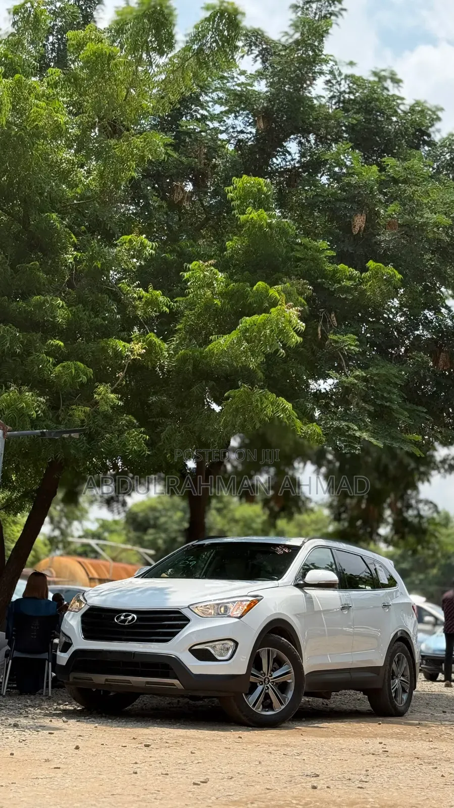 Hyundai Santa Fe 2015 White