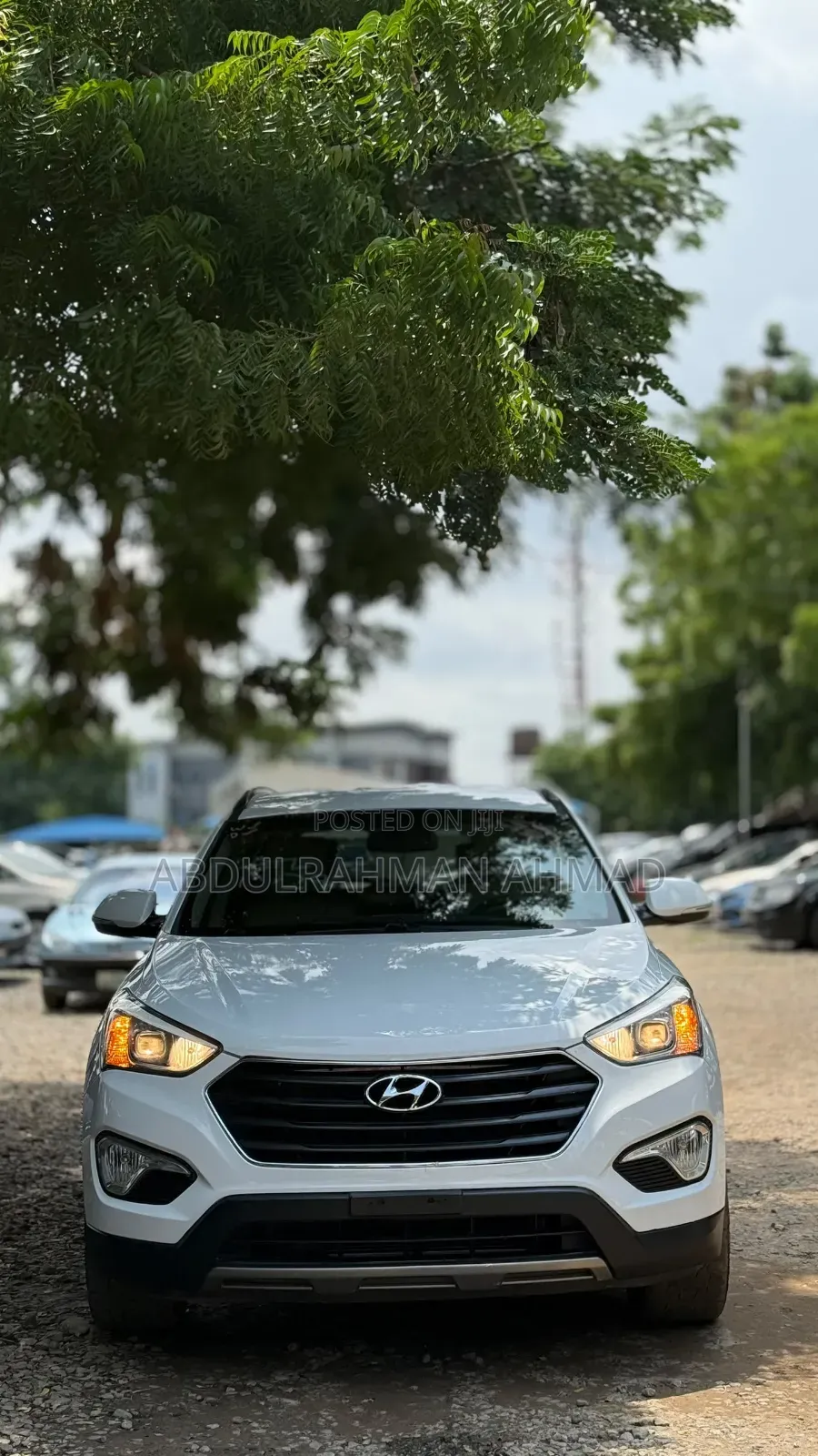 Hyundai Santa Fe 2015 White