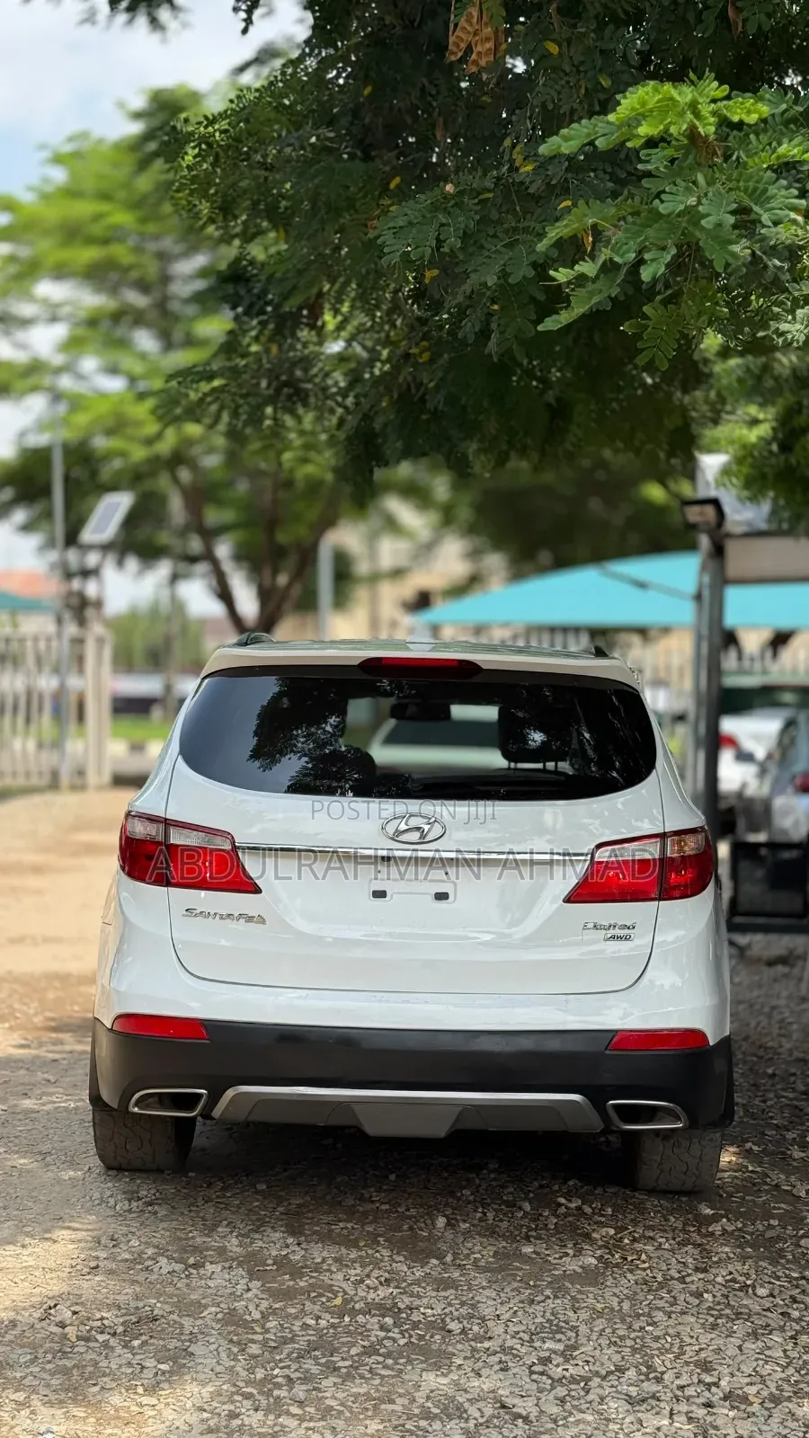 Hyundai Santa Fe 2015 White