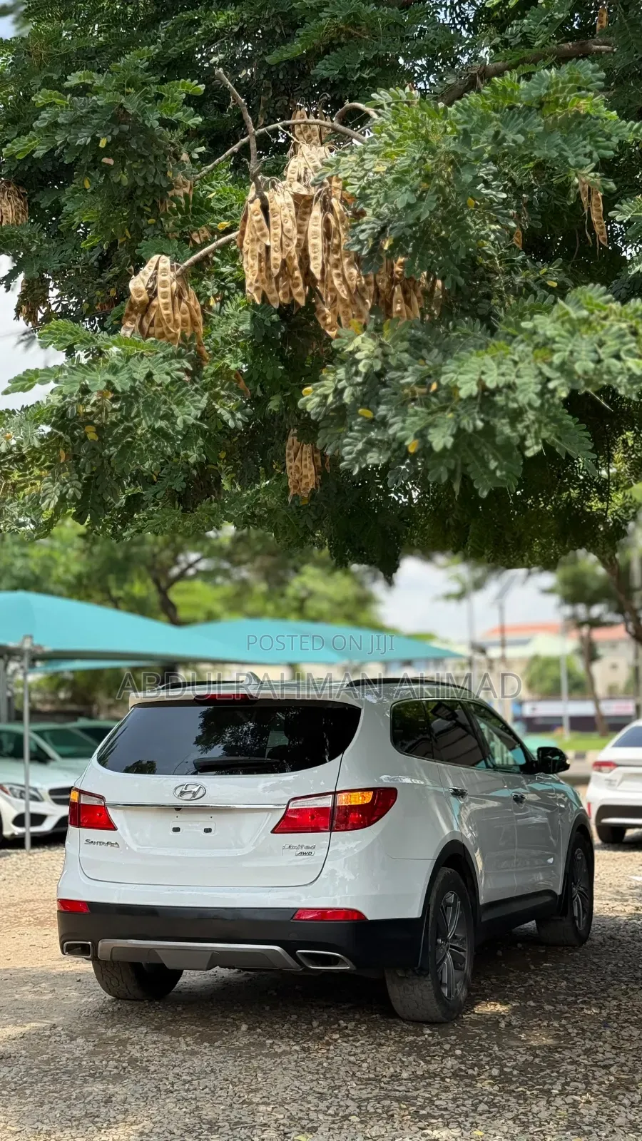 Hyundai Santa Fe 2015 White