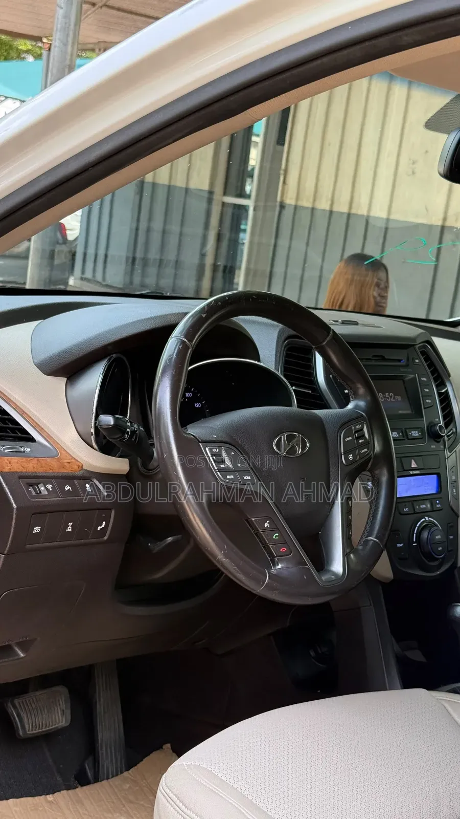 Hyundai Santa Fe 2015 White