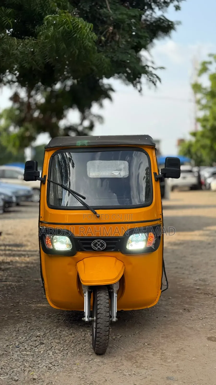 New Tricycle 2025 Yellow
