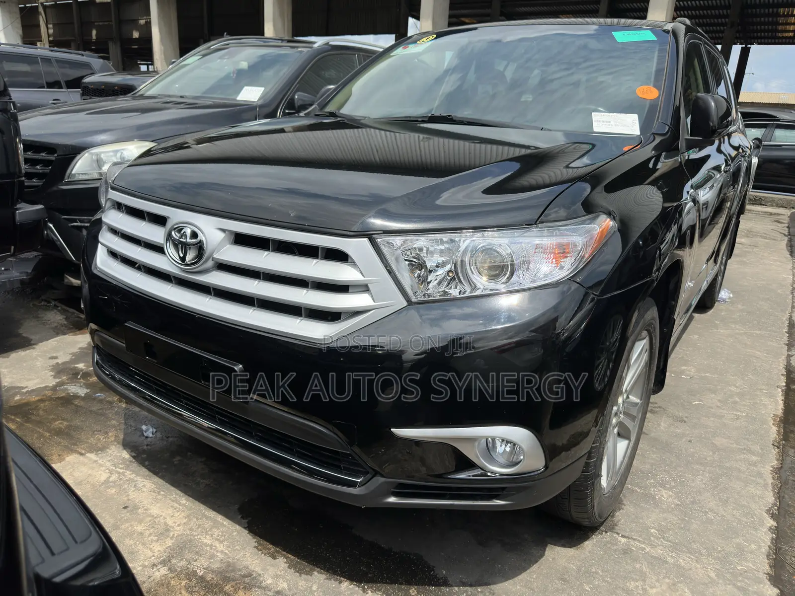 Toyota Highlander Limited 3.5l 4WD 2013 Black