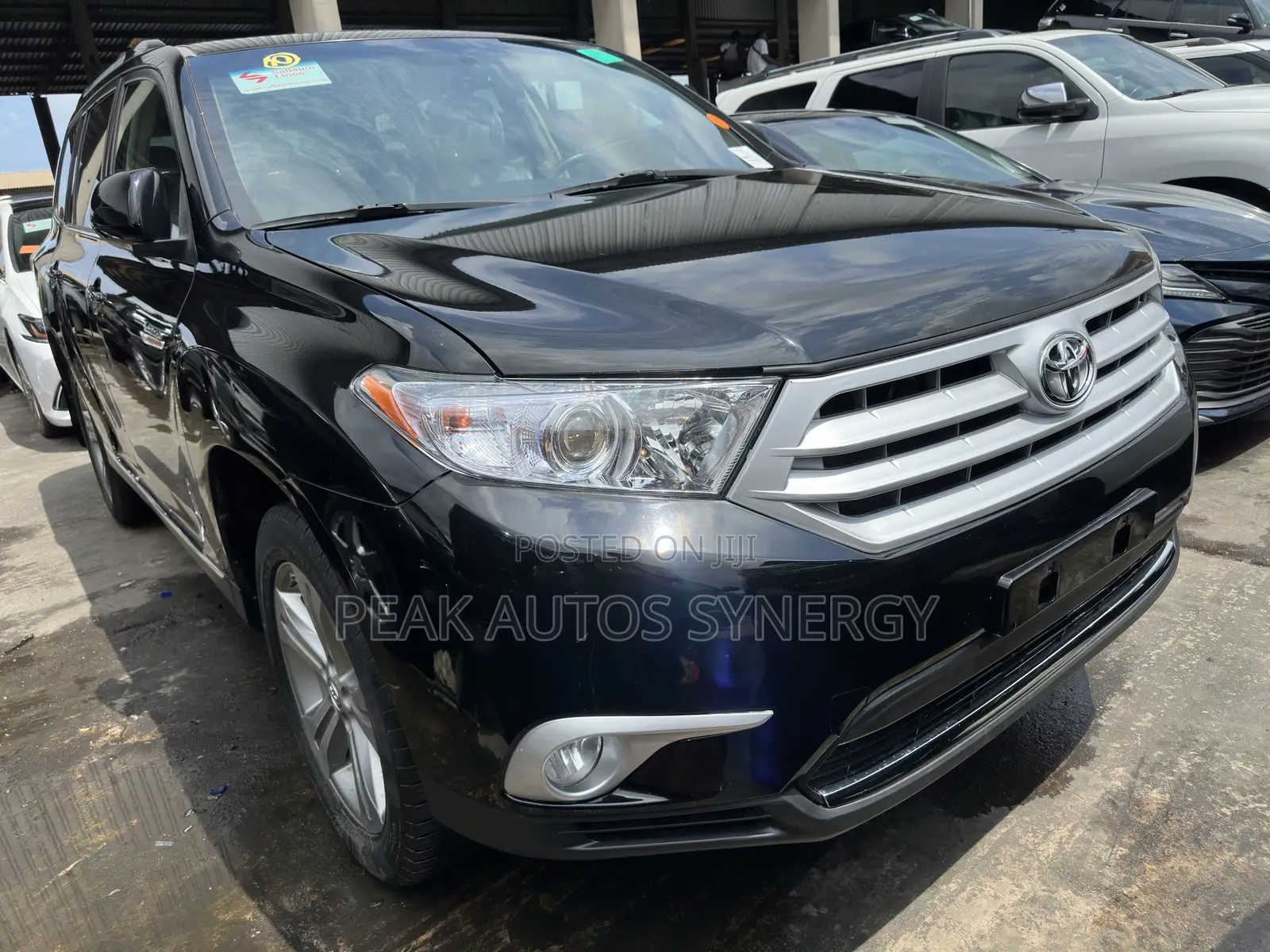 Toyota Highlander Limited 3.5l 4WD 2013 Black